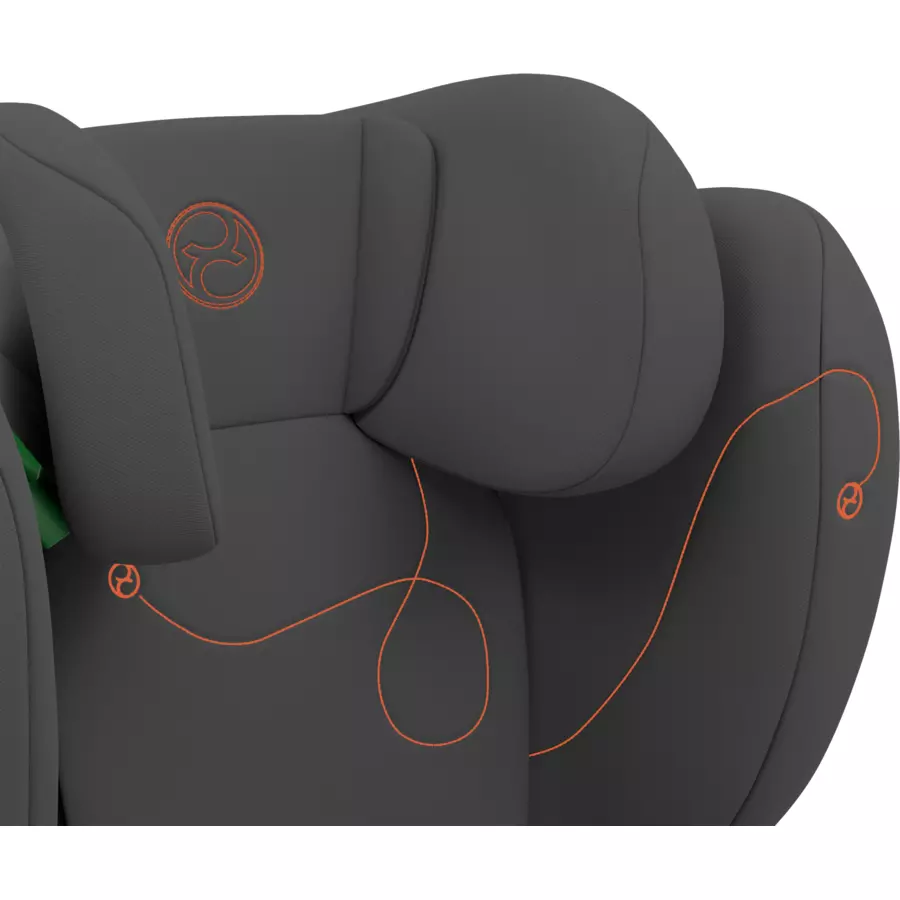 cybex GOLD Kindersitz Solution G i-fix Lava Grey