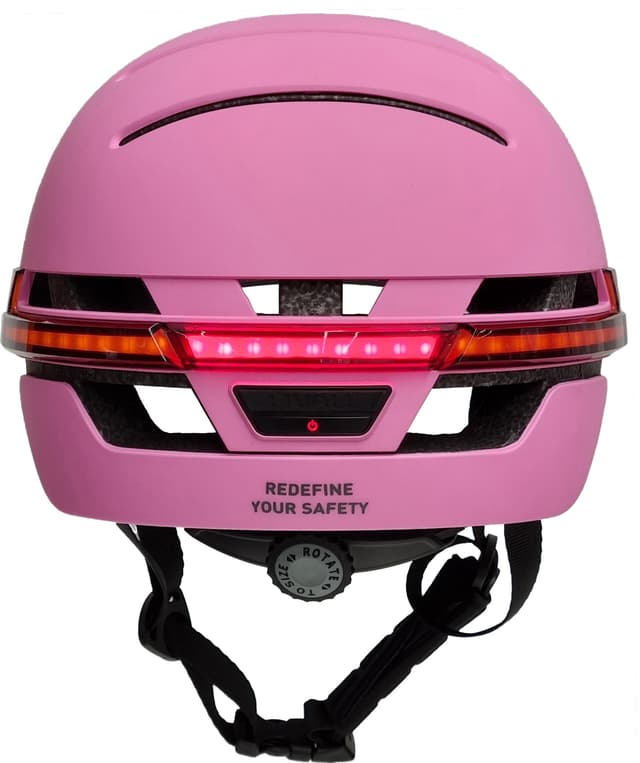 Livall bicycle helmet M BH51MNEWLGRM (lyserød)