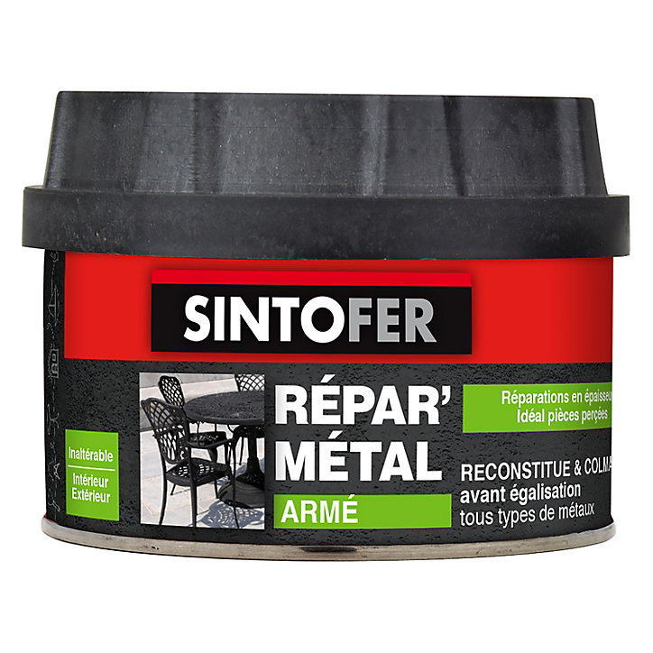 Mastic polyester armé Sintofer boîte de 170 ml