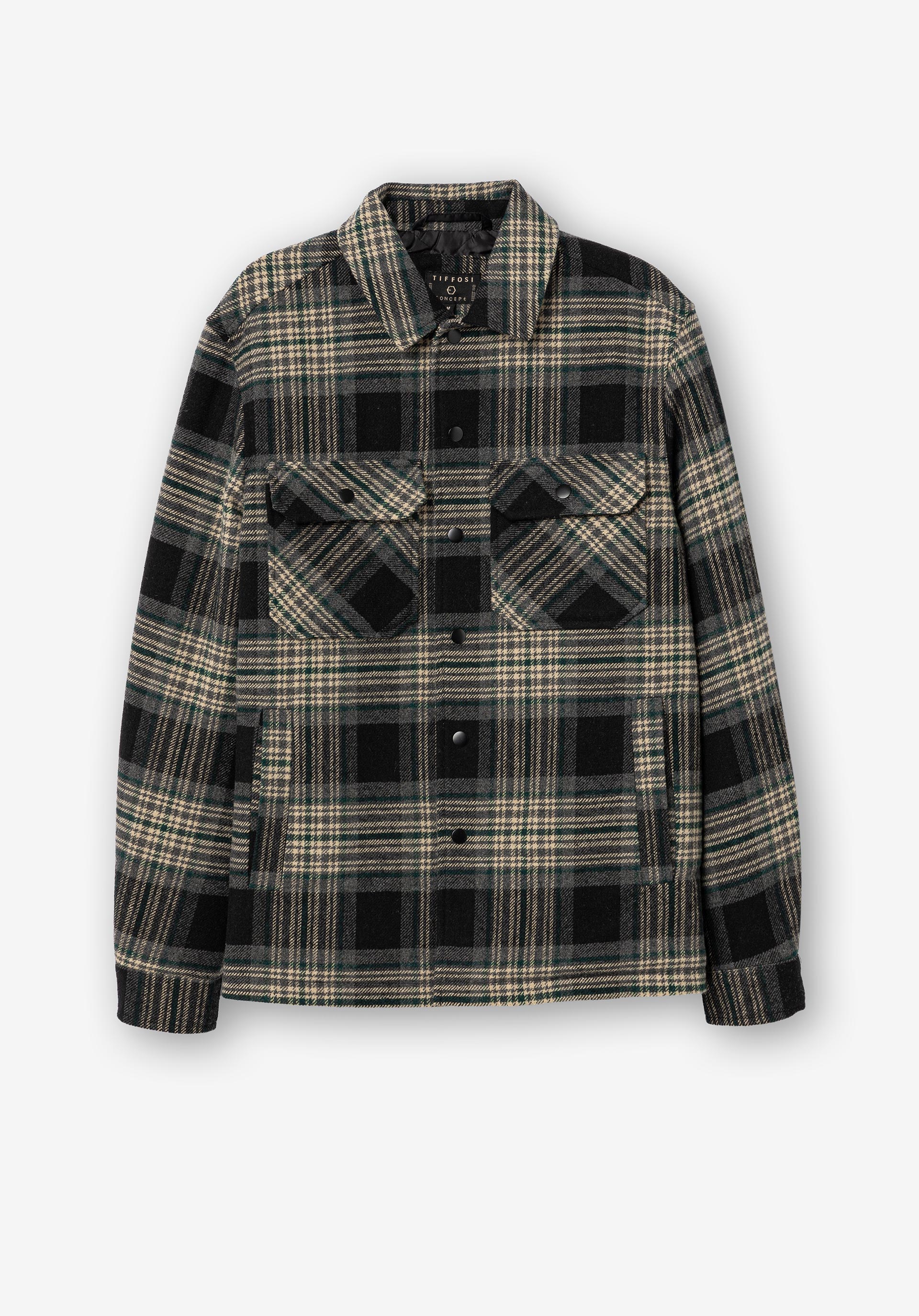 Casaco Shacket Xadrez