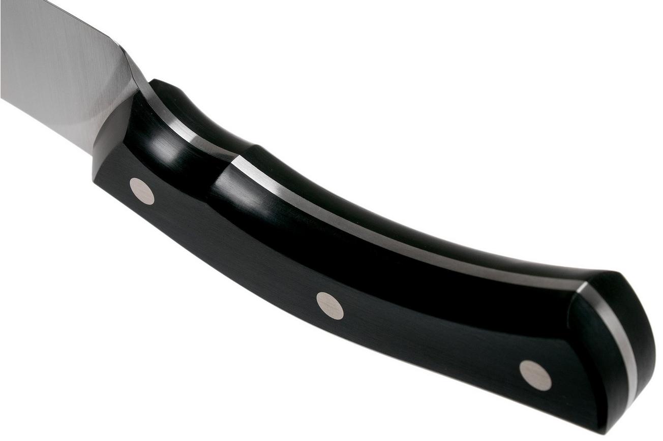 Due Cigni Arne Line vleesmes 20 cm, zwart