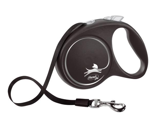flexi® Hundeleine Gurt-Leine Black Design,