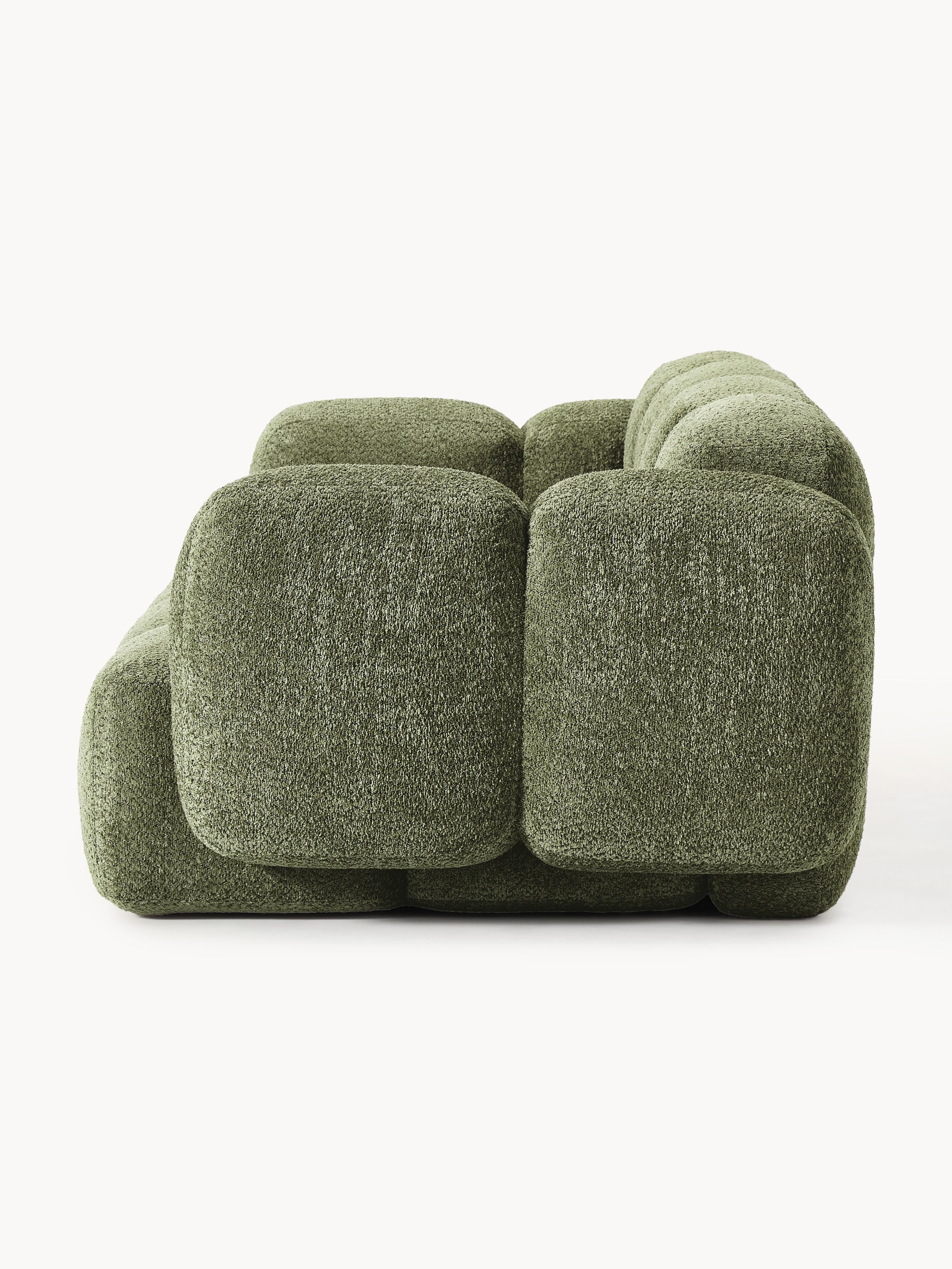 Modulaire teddy bouclé bank Tayla (3-zits)