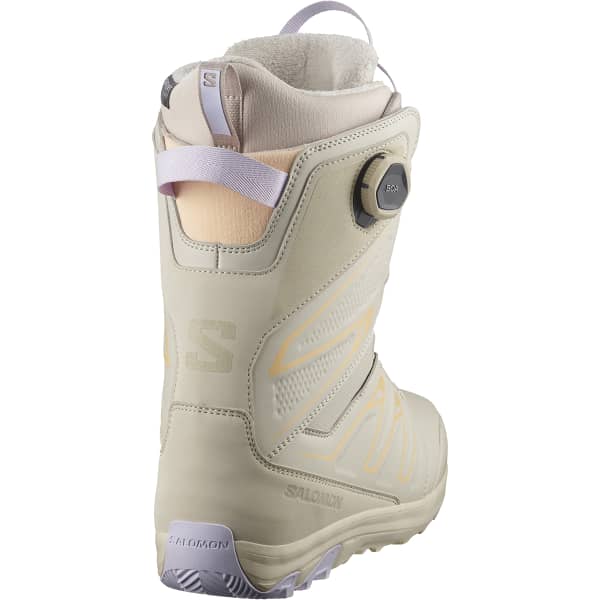Boots snowboard SALOMON IVY BOA SJ BOA SILVER LINING / PEACH FUZZ / ORCHID PETAL