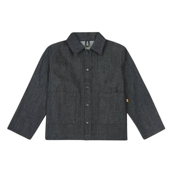 PDenim Veste en Denim Coton Bio | Gris anthracite