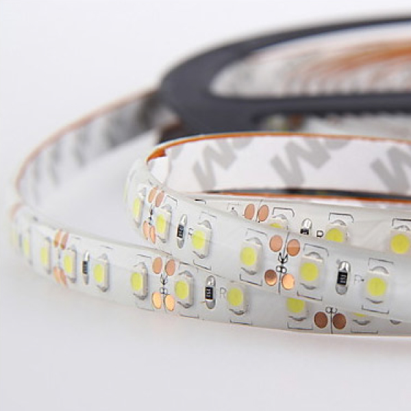Bandeau LED 5m Blanc chaud étanche autocollant