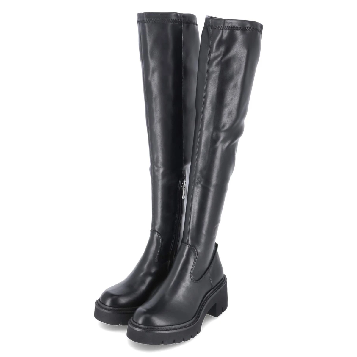 TamarisOverkneestiefel - black