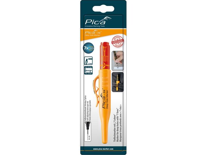 Pica Tieflochmarker Pica-Ink Rot Baumarker