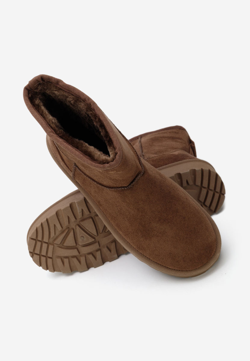 Bottines doublées femme brunes Patty