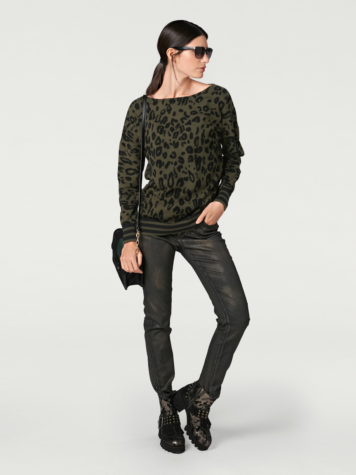 Pull imprimé imprimé tendance