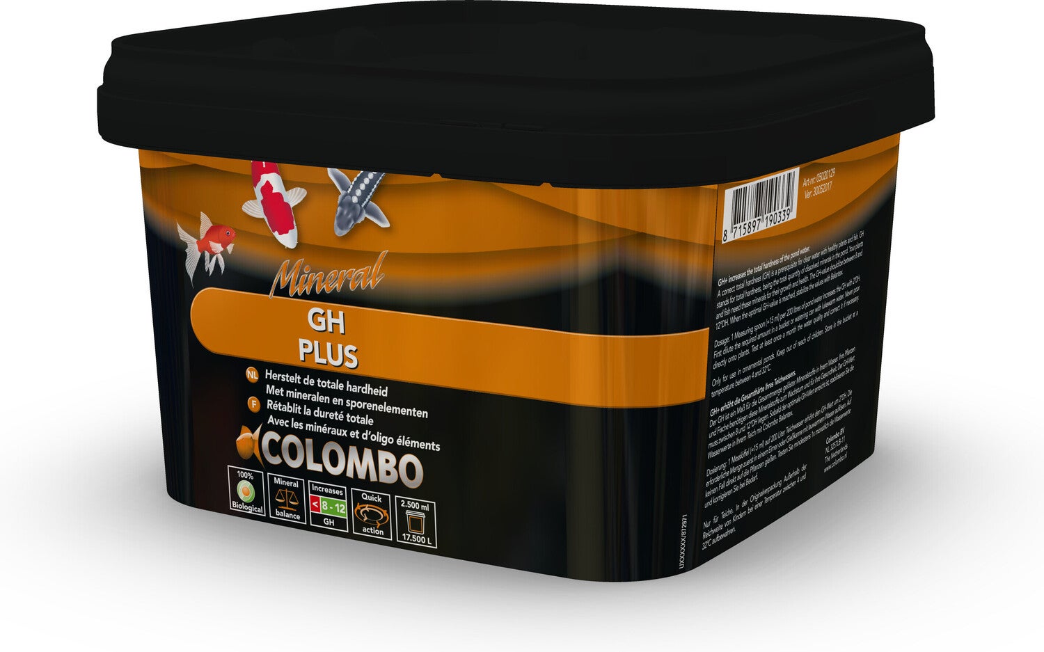 Colombo waterzuivering Mineral GH plus 2500 ml