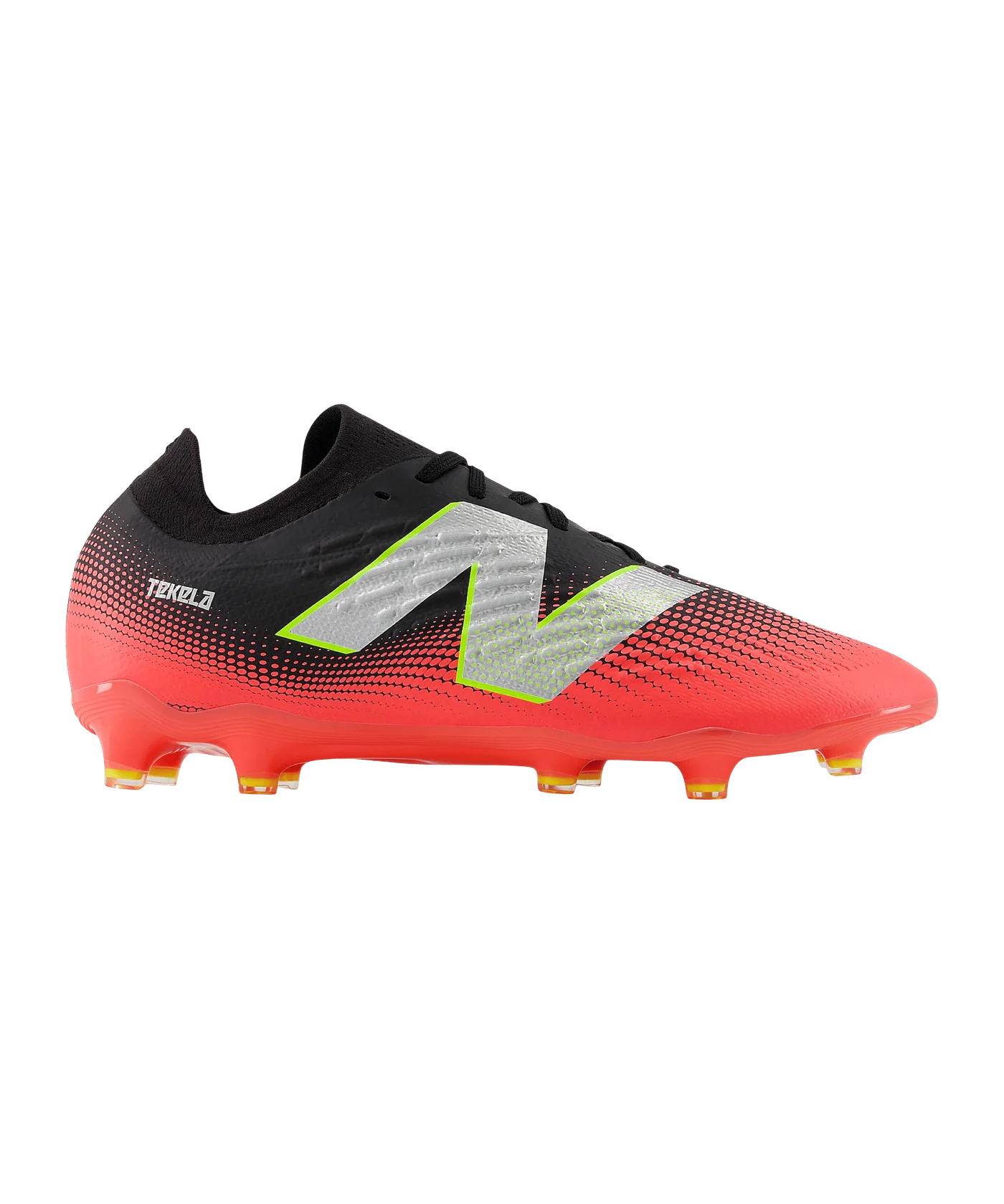 New Balance Tekela Magia Low Laced V4+ FG Flash Point Schwarz FR45