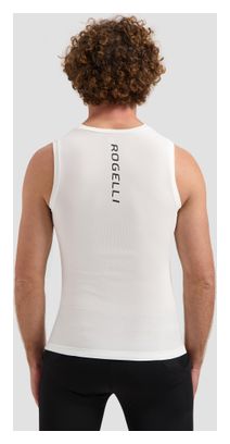 Sous-Maillot Sans Manches Rogelli Core II Blanc Unisexe