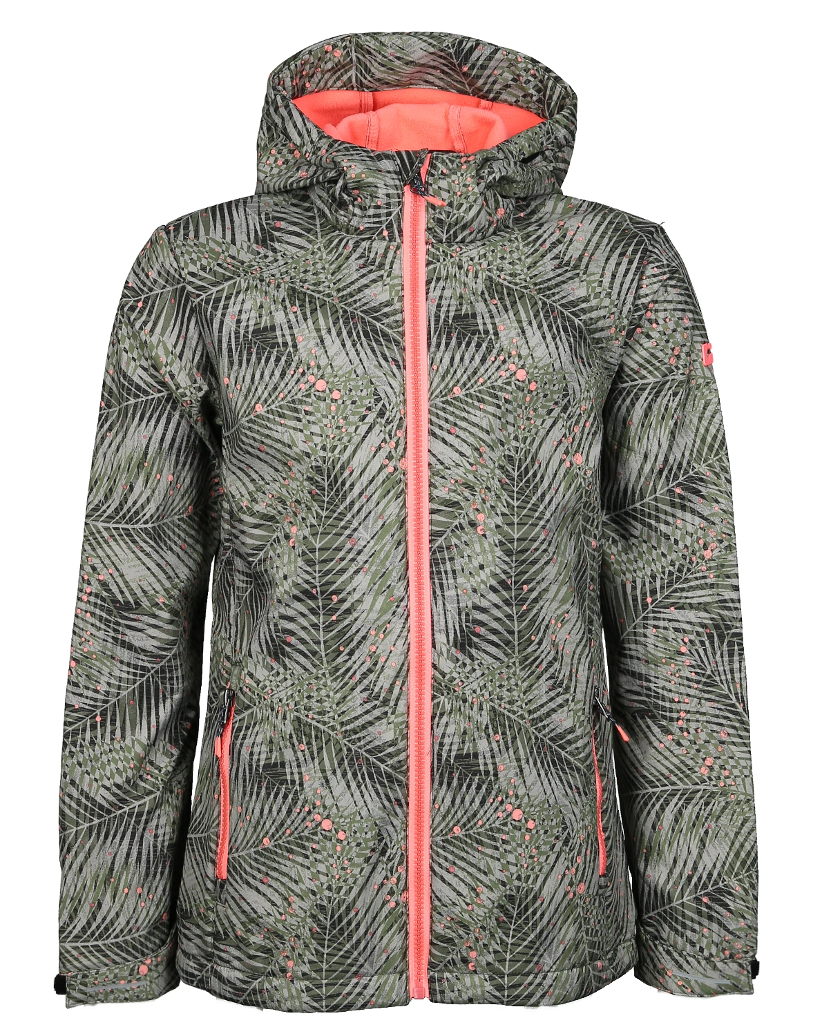 Softshelljacke KOS 346 GRLS in hell oliv