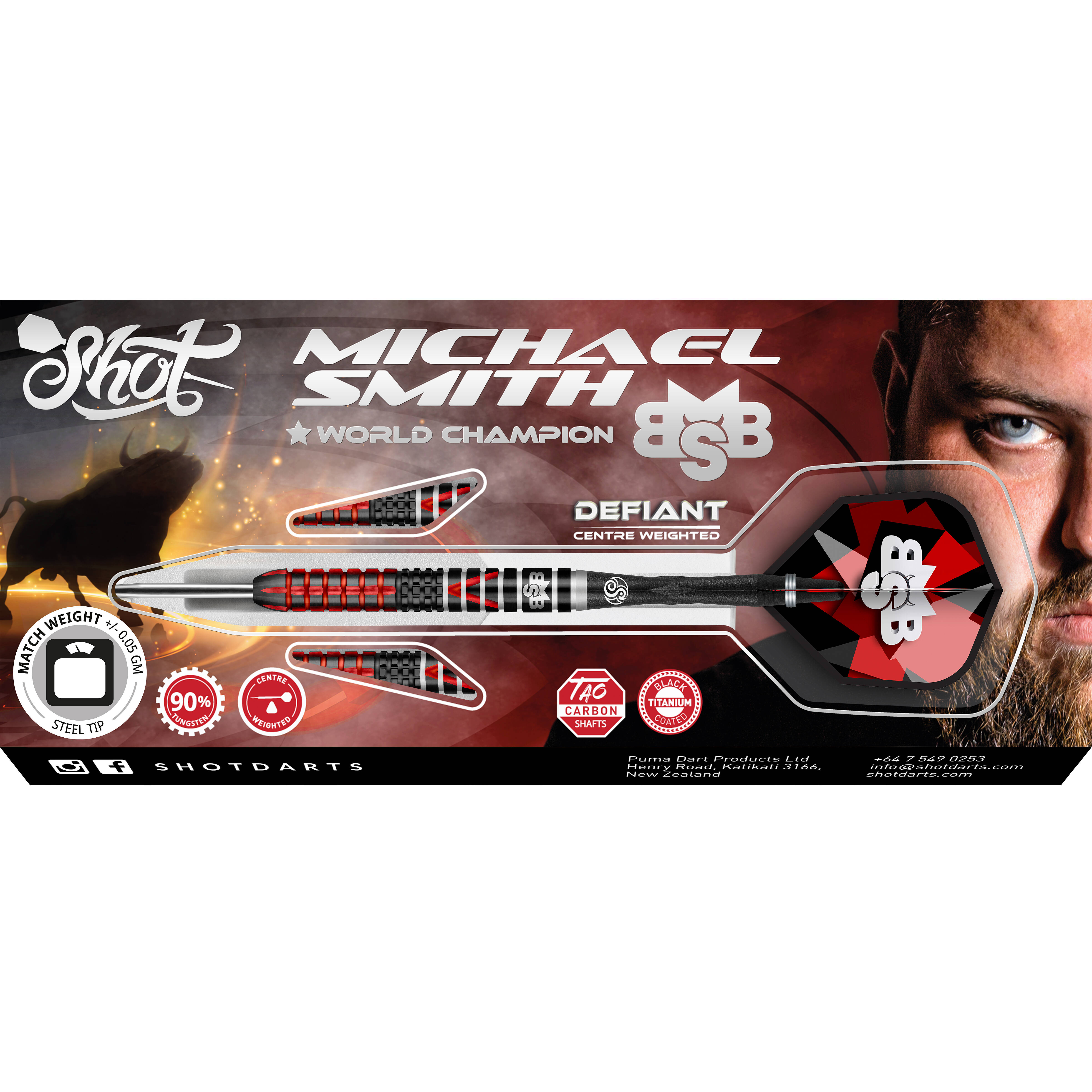 Shot - Michael Smith Defiant - Steeldart