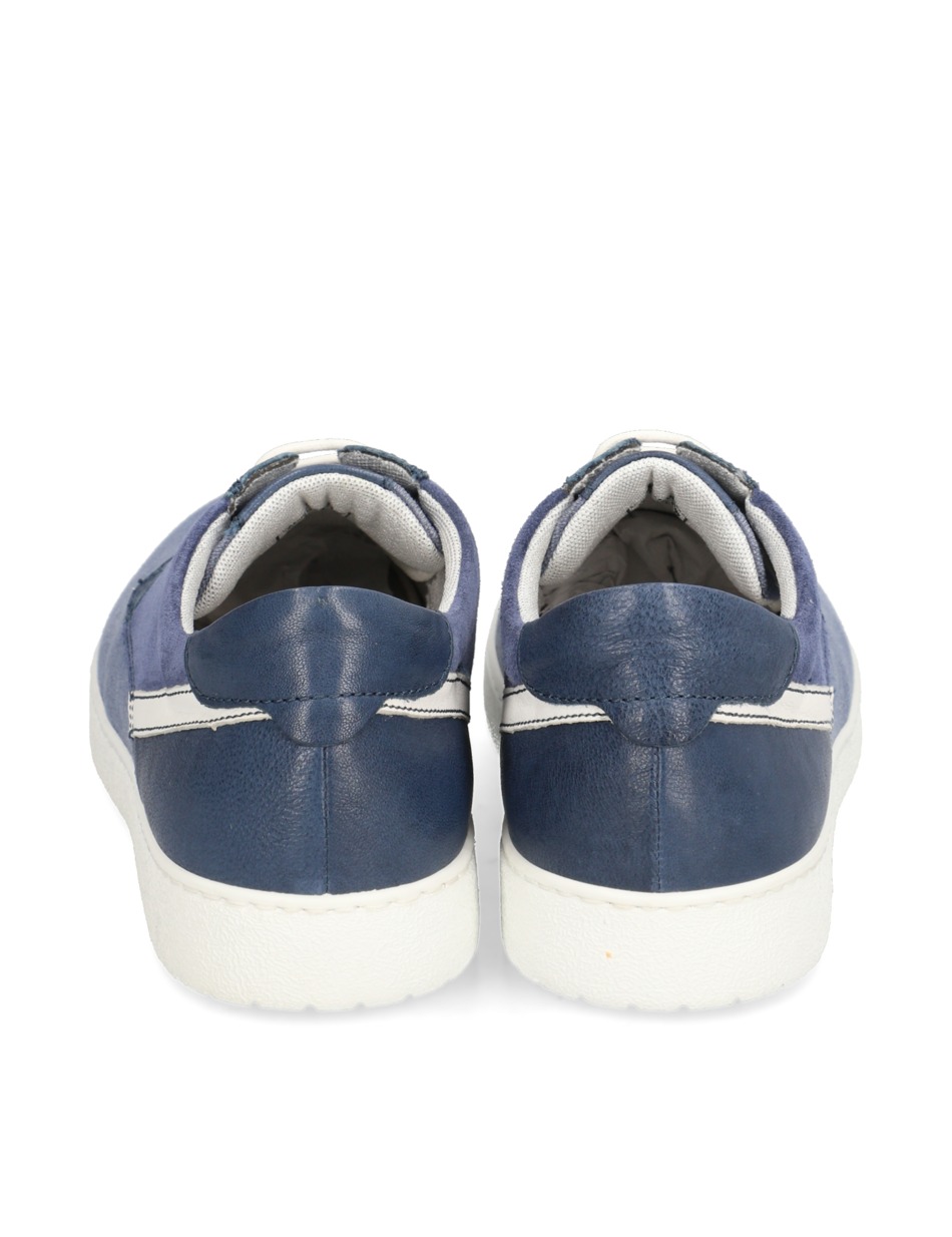 Lederkombination Sneaker