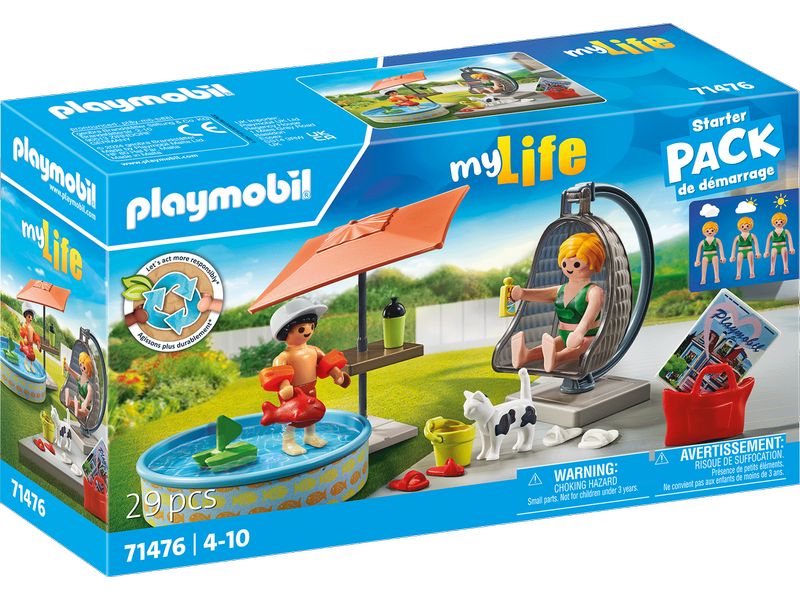 Playmobil My Life Planschspass zu Hause 71476 Nachhaltiges Spielset