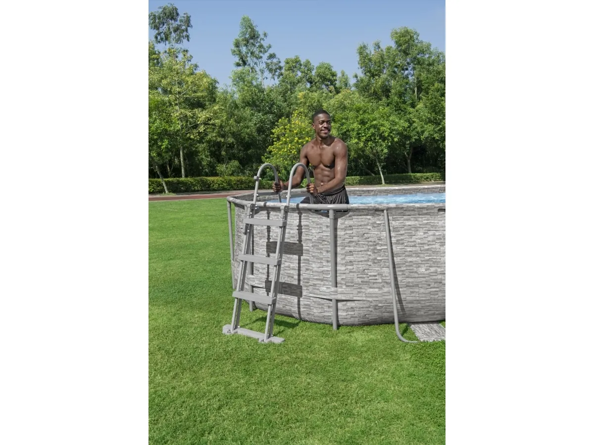 Bestway Power Steel Swim Vista II 427 x 250 x 100 cm - Ny Model!