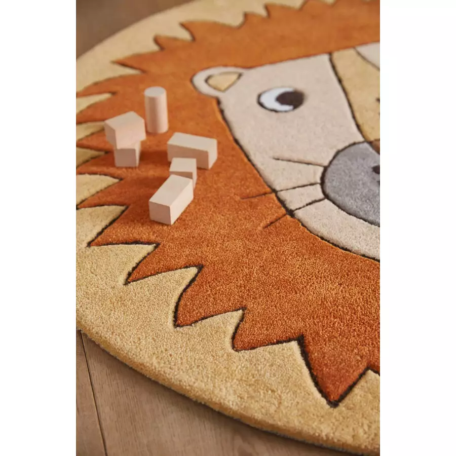 Smart Kids Kinderteppich Linus orange