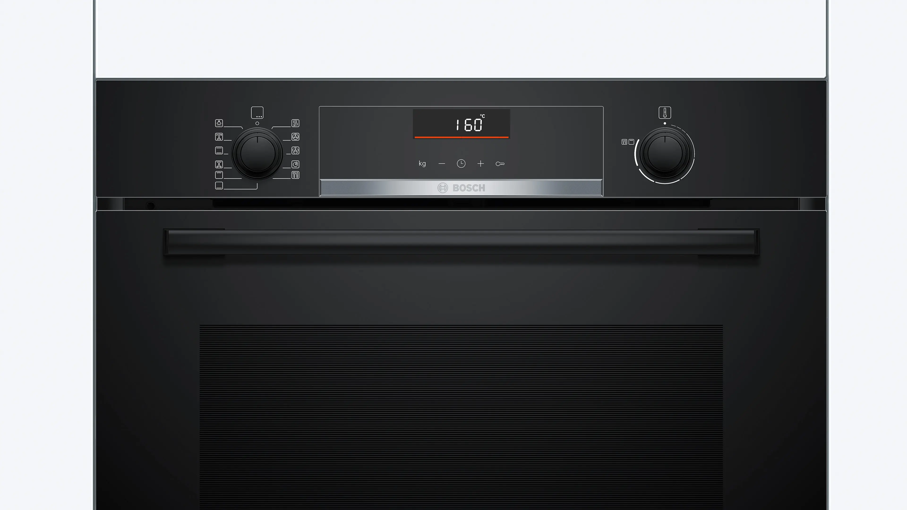 Serie 6 Bakoven 60 x 60 cm Zwart
