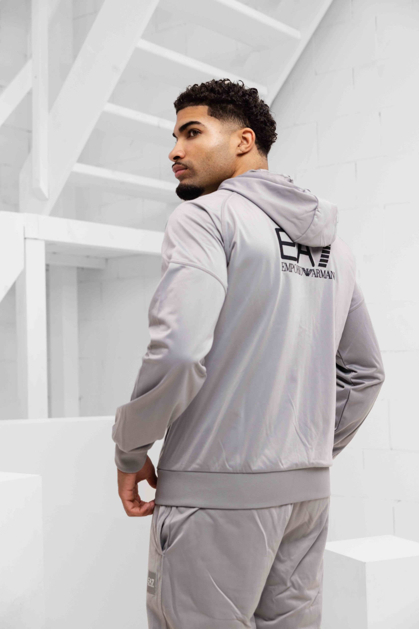 EA7 Emporio Armani 7M000915 Trainingspak Heren Grijs