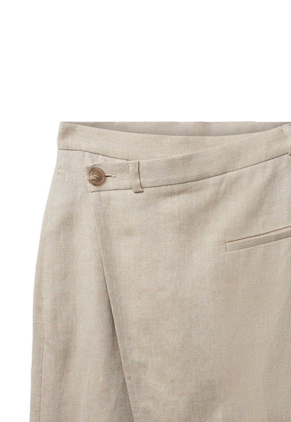 BLANCHE  Aestas midi nederdel - Oxford Tan