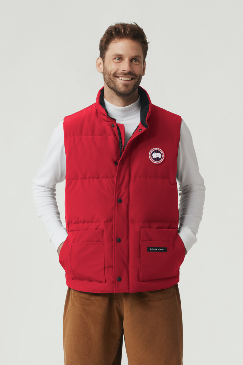 Canada Goose Gilets Freestyle Crew Vest Red