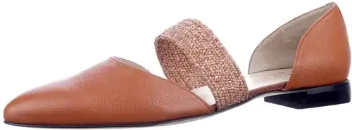11791 Brunate bruin - maat 44 ballerina bruin - maat 44 Calandschoen