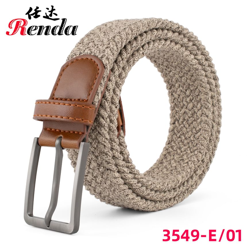 OKONKWO - Gevlochten elastische riem