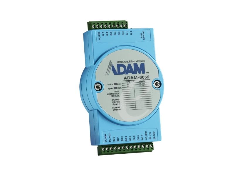Advantech Smart I/O Modul ADAM-6052-D 16-CH Isolated Digital I/O Modbus TCP Module