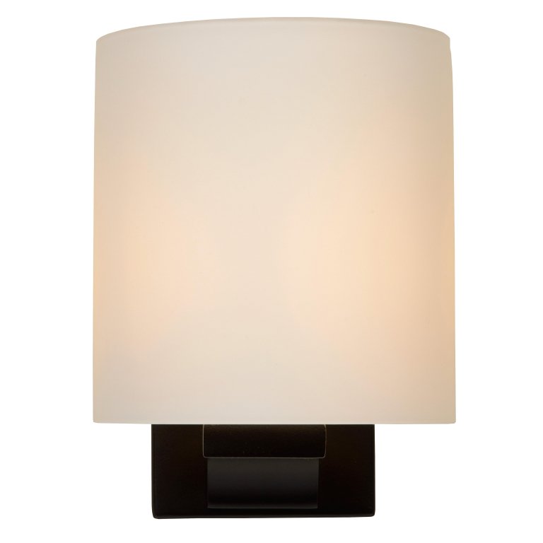 Lucide Jenno wandlamp badkamer IP44 zwart/wit