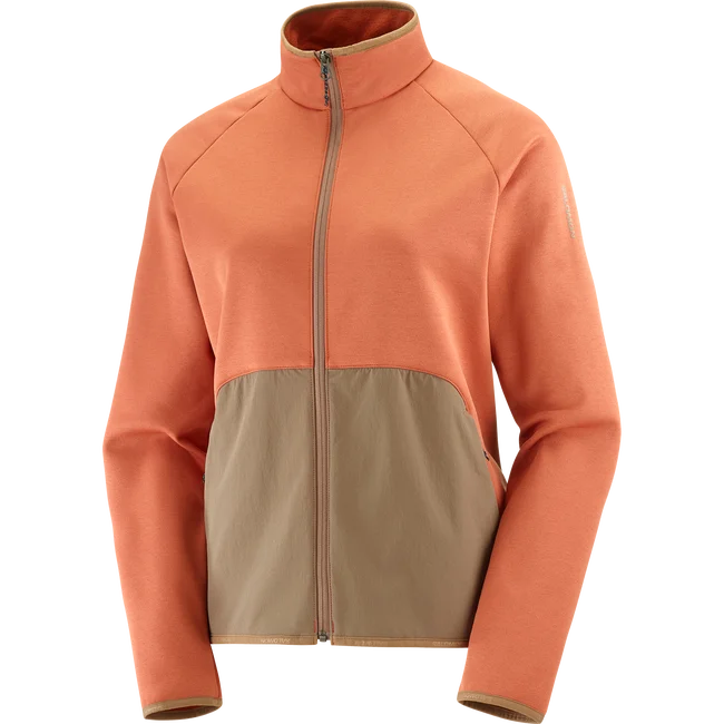 ESSENTIAL WARM  Midlayer-Jacke mit durchgehendem Reißverschluss Damen