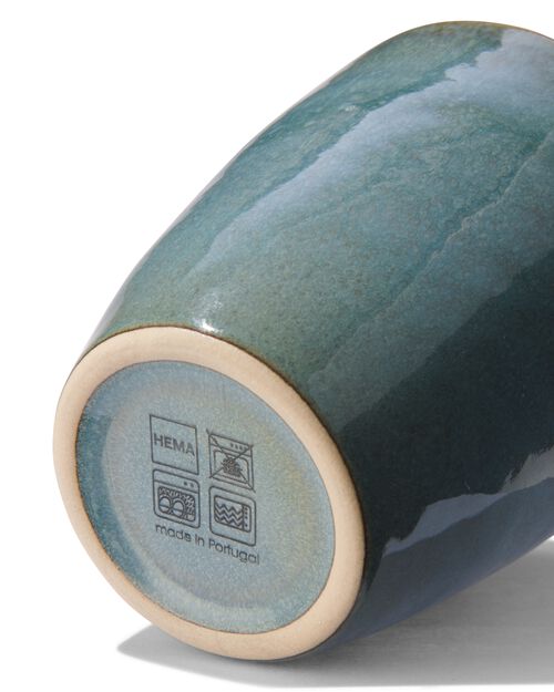 mug 240 ml Porto émail réactif bleu