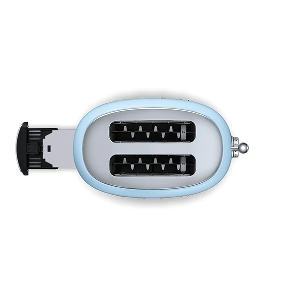 Toaster 2 tranches bleu azur 950 W TSF01PBEU Smeg