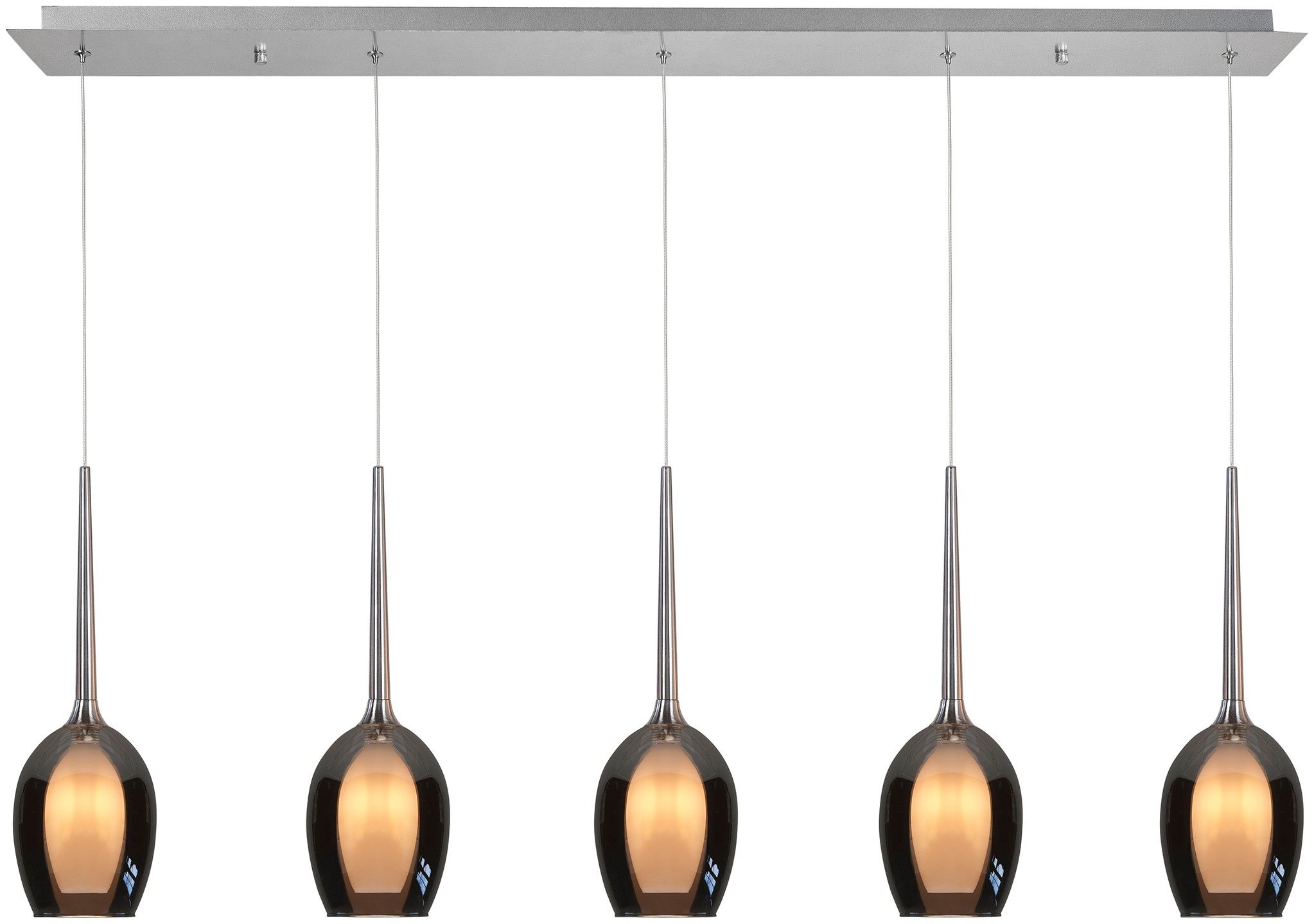 Hanglamp Zwart Belle B110 x D12 cm