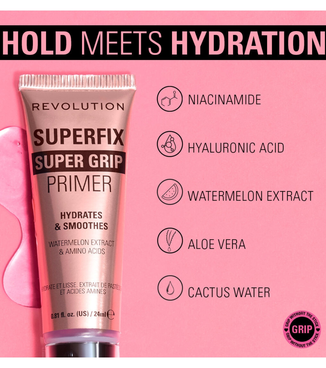 Revolution - Primer de maquiagem Superfix Grip