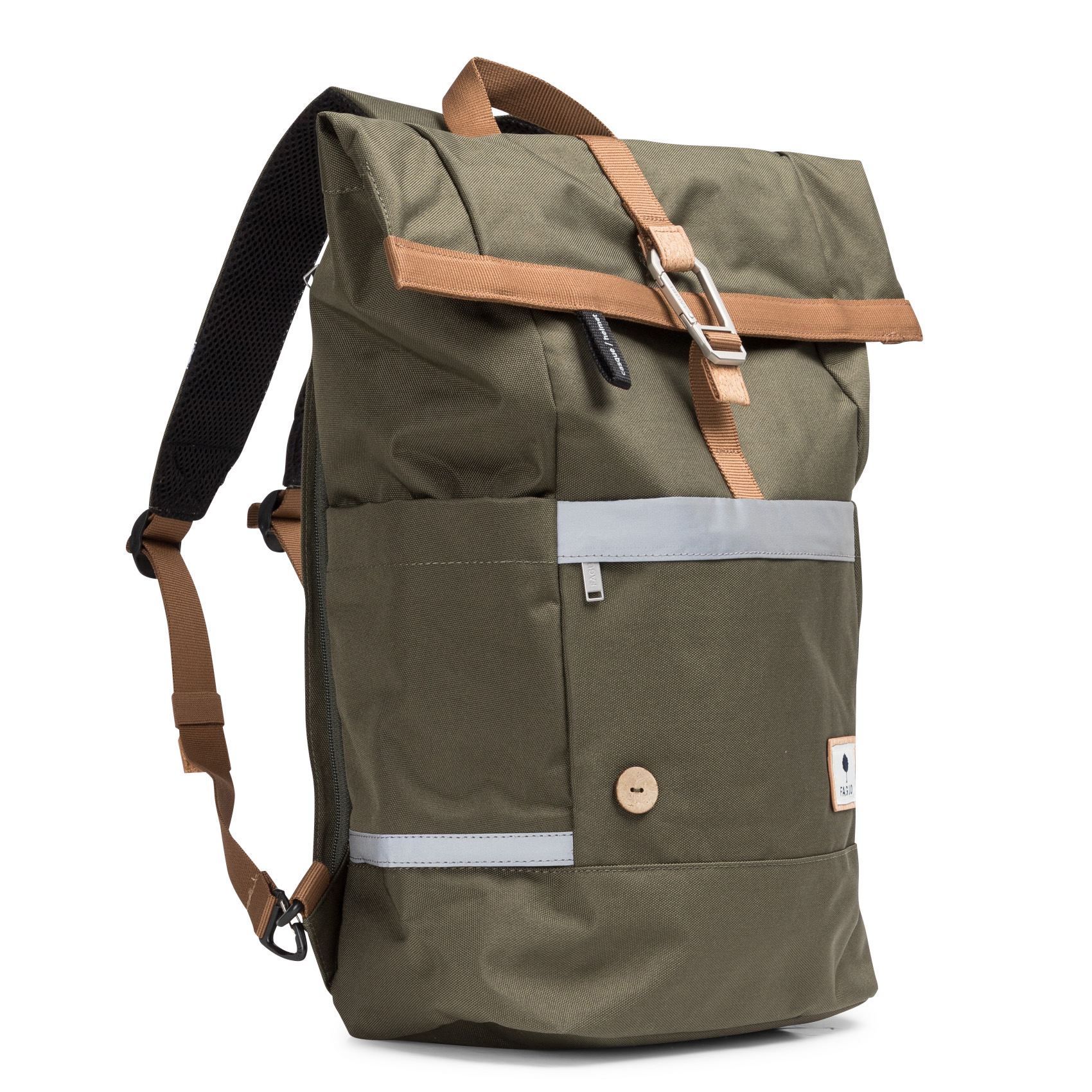 CYCLING - Sac à dos en polyester recyclé | Kaki