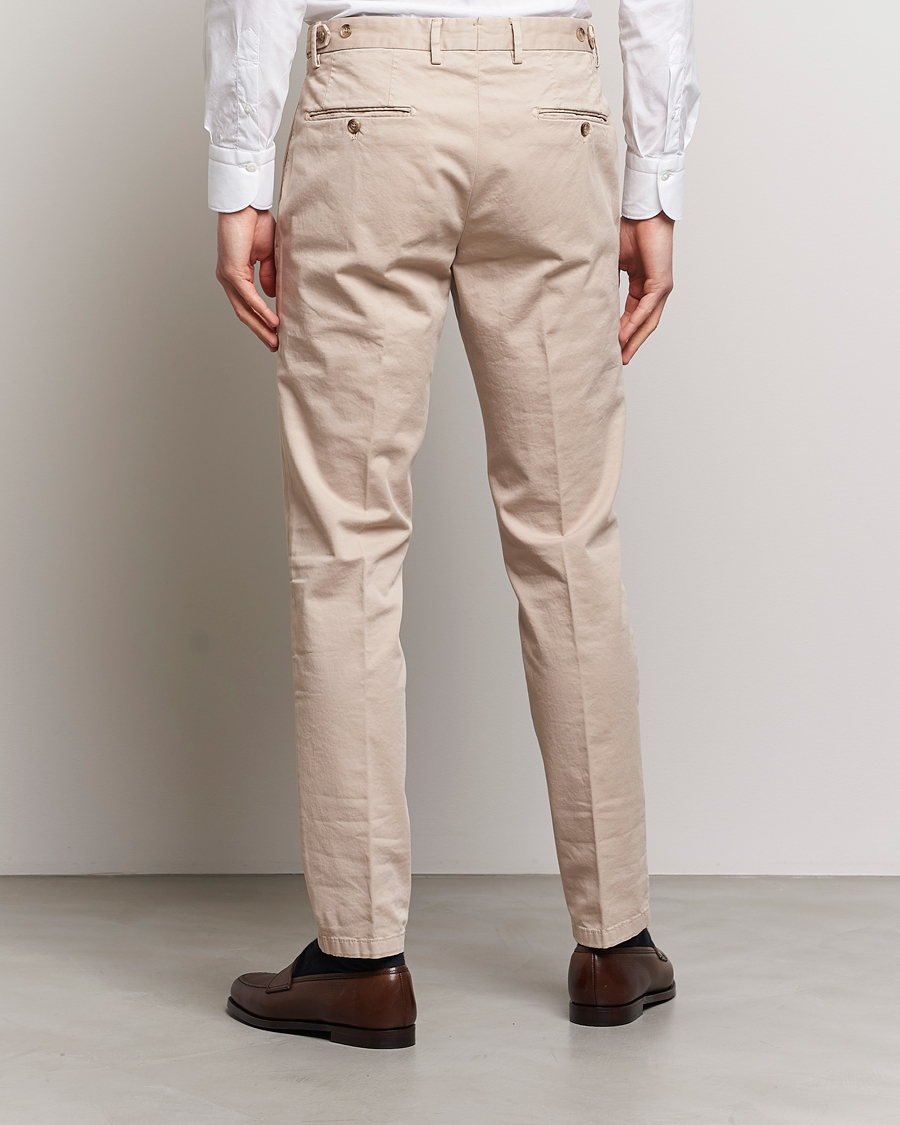 Oscar Jacobson Danwick Cotton Trousers Beige