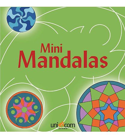 Mini Mandalas Malebog -  Grøn