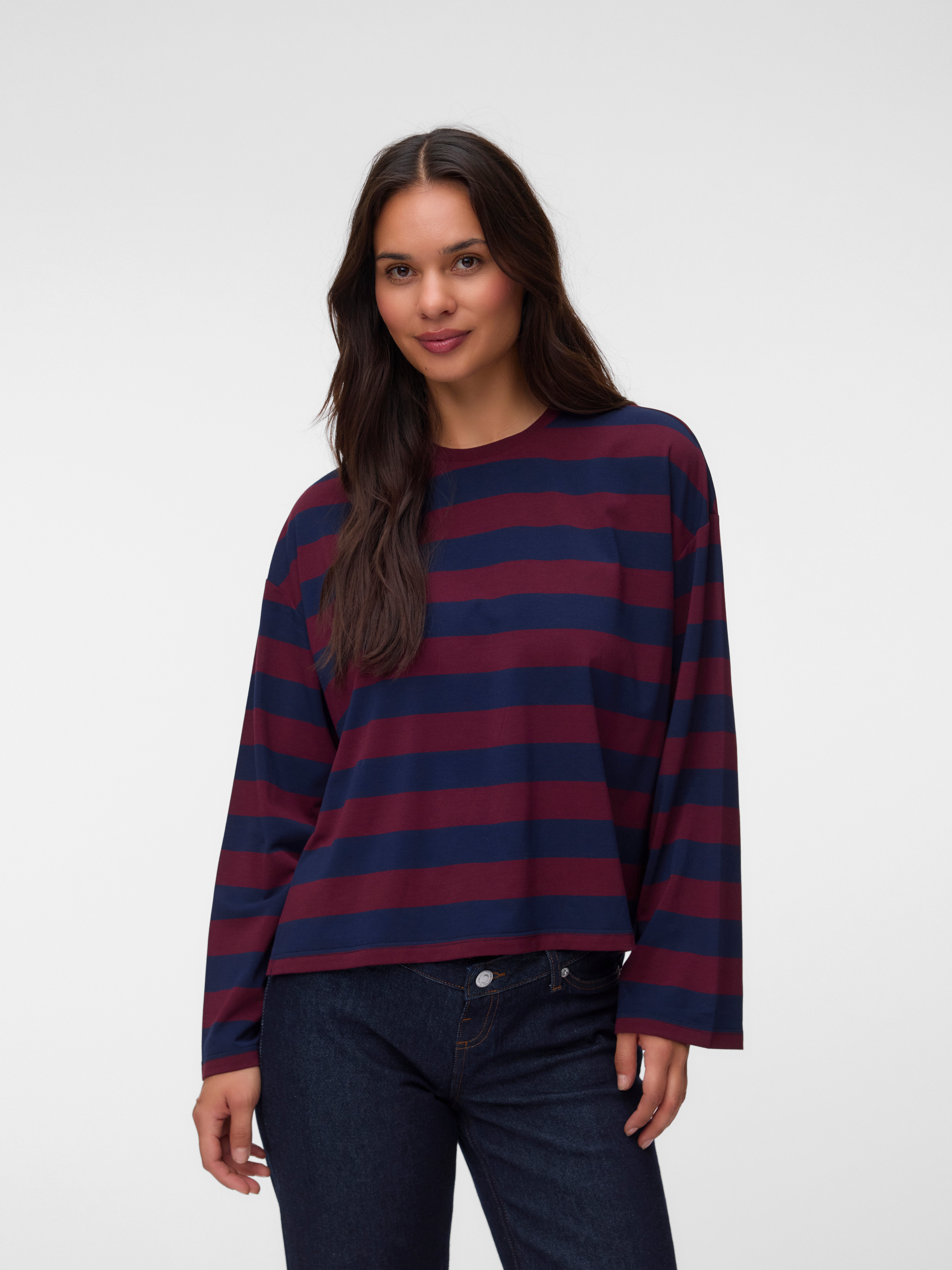 Regular fit O-hals Top
