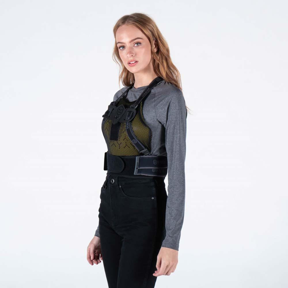 knox - Protection pectorale femme Microlock CE L1 - fixation dorsale
