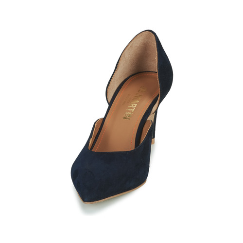 JB Martin - ENVIE - CHEVRE VELOURS MARINE