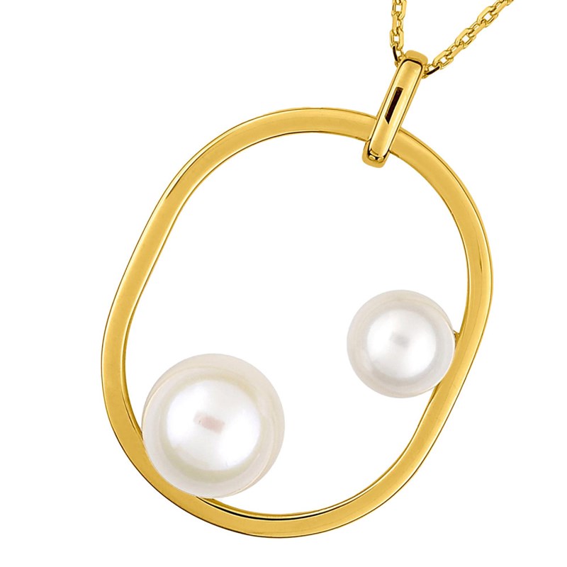 Collier Femme - perle - Or 18 Carats - Longueur : 42 cm