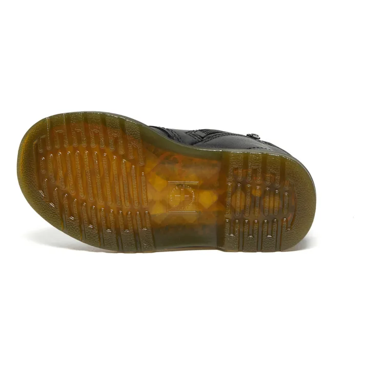 Dr Martens Boots à Lacets 1460 Cuir Lisse | Noir