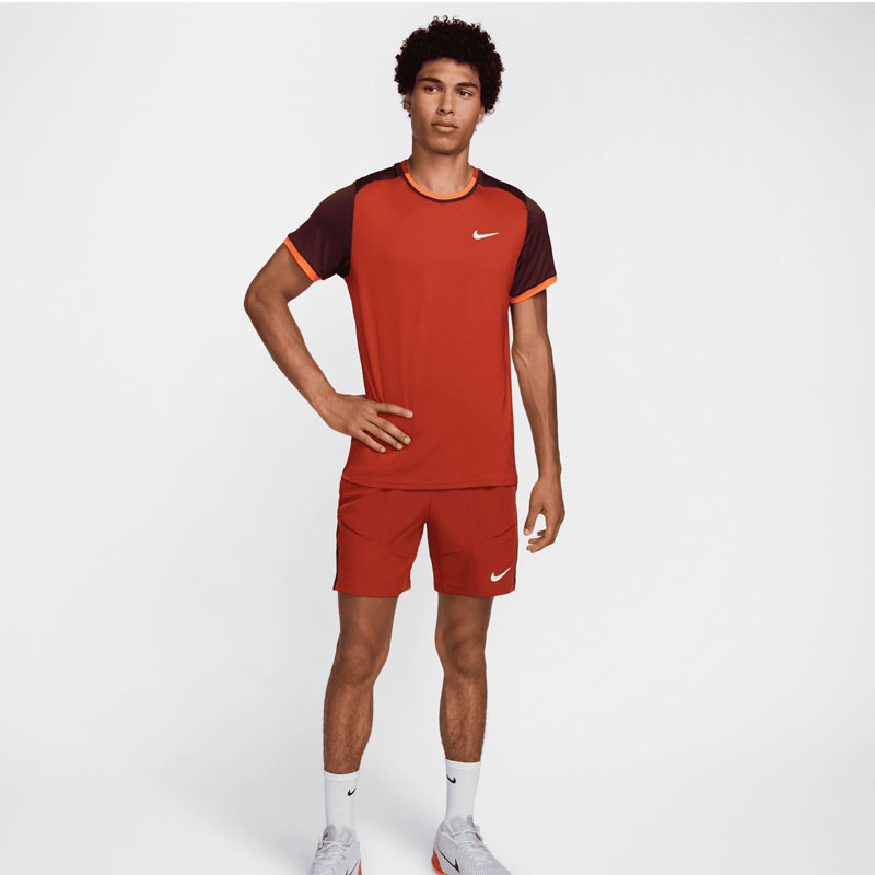 Tee-shirt tennis Nike Advantage ocre