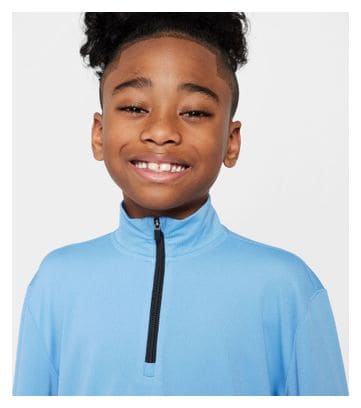 Haut 1/2 zip Nike Dri-Fit Multi UV Bleu Garçon