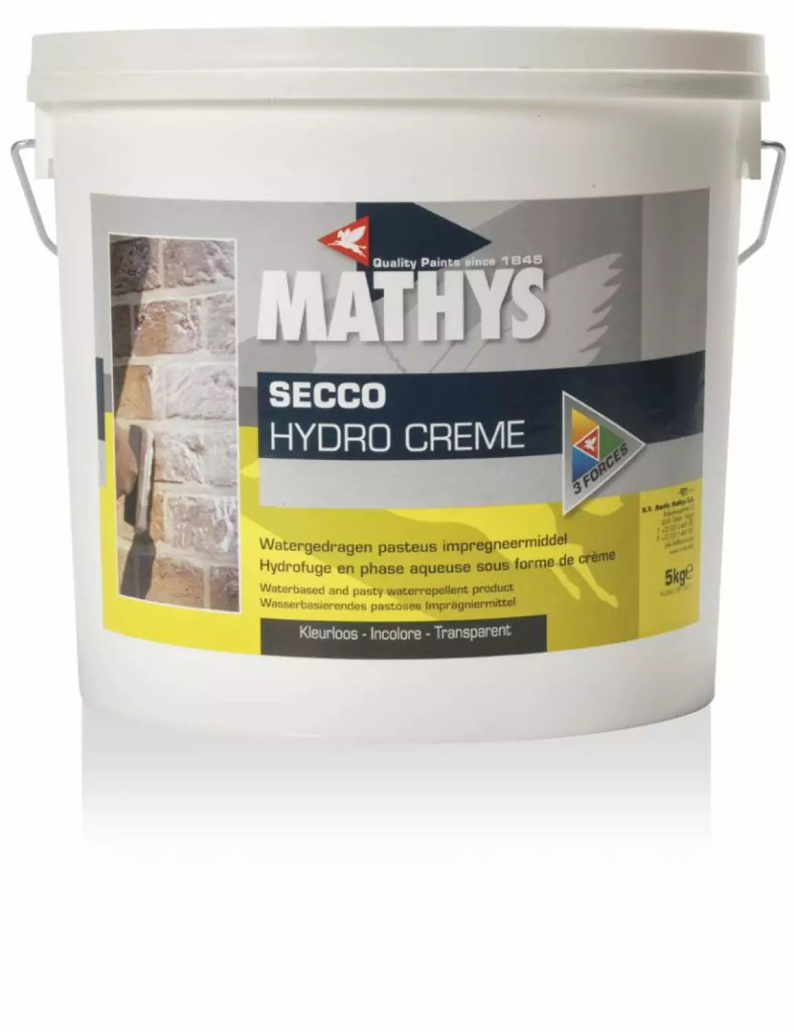 Mathys Secco Hydro Crème - 5kg