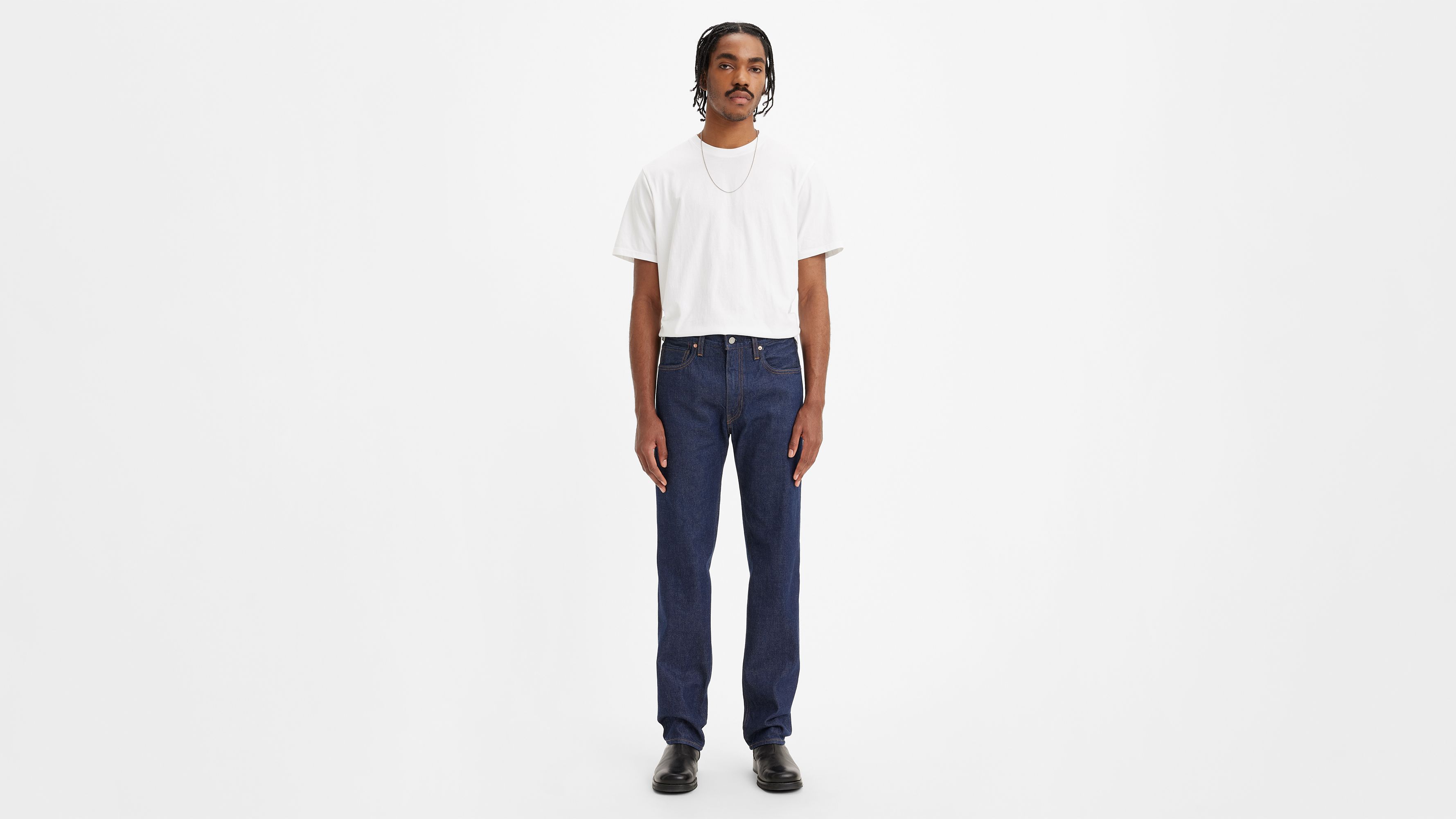 Jean Levi's® 505™ Regular - Moj 505 Dark Rinse - Bleu