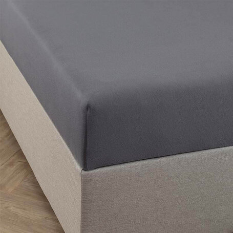 Hoeslaken Bamboe Stretch - Antraciet