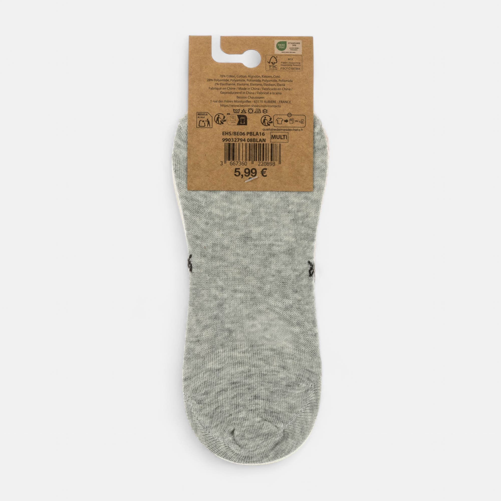 Chaussettes Femme blanc